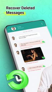 اسکرین شات 1 برنامه Deleted Messages Recovery
