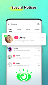 اسکرین شات 8 برنامه Deleted Messages Recovery
