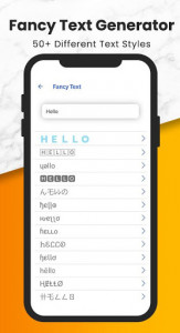 اسکرین شات برنامه Fancy Text + Sticker Maker (WAStickerApps) 5