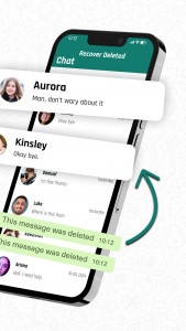 اسکرین شات برنامه Delete Messages Recovery app 2