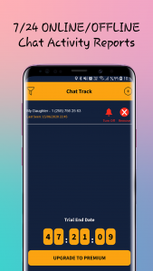اسکرین شات برنامه Chat Track: Online Tracker 1