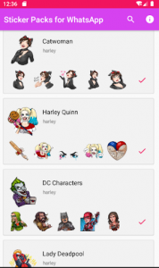 اسکرین شات برنامه Harley stickers for Whatsapp 2