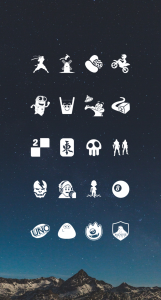 اسکرین شات برنامه Whicons - White Icon Pack 3