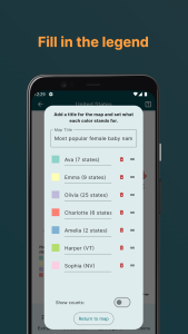 اسکرین شات 4 برنامه MapChart