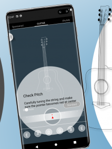 اسکرین شات 4 برنامه Strings Tuner - Guitar Ukulele
