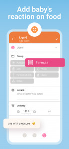 اسکرین شات برنامه Breastfeeding Baby tracker 4