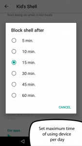 اسکرین شات برنامه Kid's Shell - Safe Kid Launcher - parental control 8