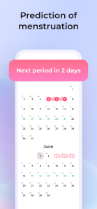 اسکرین شات برنامه Menstrual cycle tracker - Days 2
