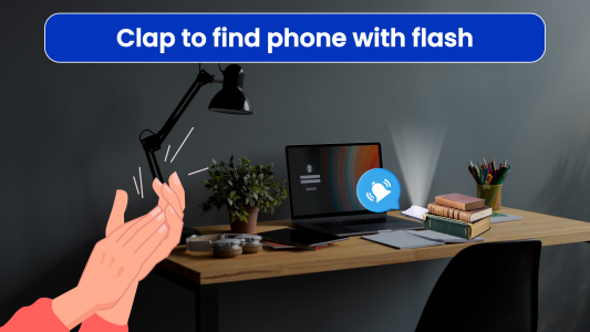 اسکرین شات برنامه Find Your Phone Clap, Whistle 1