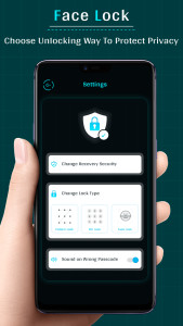 اسکرین شات 6 برنامه FaceLock with App