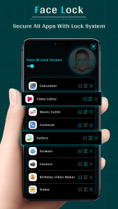 اسکرین شات برنامه FaceLock with App 5