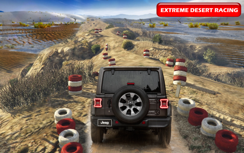 اسکرین شات بازی 4x4 Driving Game: White Desert 4