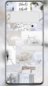 اسکرین شات 4 برنامه White Wallpaper