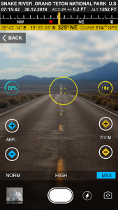 اسکرین شات برنامه Compass 54 (All-in-One GPS,Weather,Map and Camera) 6