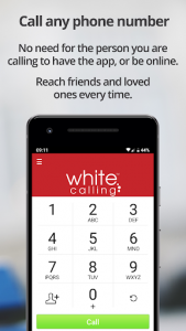 اسکرین شات برنامه White Calling – international calls / call abroad 4