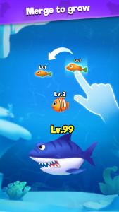 اسکرین شات 3 بازی Fish Go.io - Be the fish king