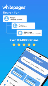 اسکرین شات 1 برنامه Whitepages Search, Find People