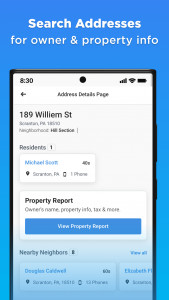 اسکرین شات 4 برنامه Whitepages Search, Find People