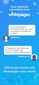 اسکرین شات 8 برنامه Whitepages Search, Find People