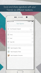 اسکرین شات 5 برنامه Autograph+: Signature Maker