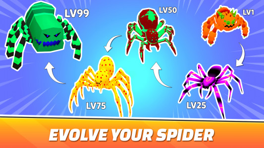 اسکرین شات بازی Insect Evolution Spider Run 4