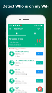 اسکرین شات 1 برنامه Who is on my WiFi - WiFi Scan