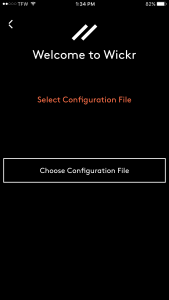 اسکرین شات 3 برنامه Wickr Enterprise