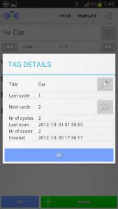 اسکرین شات 7 برنامه NFC ReTag