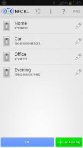 اسکرین شات 3 برنامه NFC ReTag