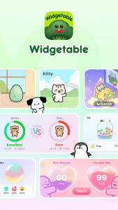 اسکرین شات برنامه Widgetable: Besties & Couples 1