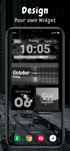 اسکرین شات برنامه Widget iOS 16 - Color Widgets 6