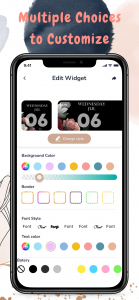 اسکرین شات برنامه Widget iOS 16 - Color Widgets 8