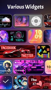 اسکرین شات 1 برنامه WidgetKit-OS18 Themes & Icons