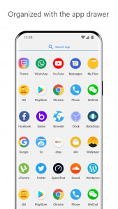 اسکرین شات برنامه Launcher for Android 13 Style 2