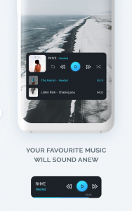 اسکرین شات برنامه Audio Widget pack 4