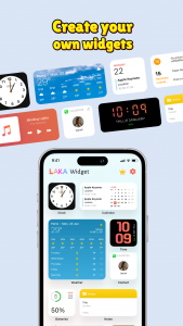 اسکرین شات برنامه Laka Widgets: Widget OS 18 3