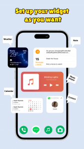 اسکرین شات برنامه Laka Widgets: Widgets, Themes 7