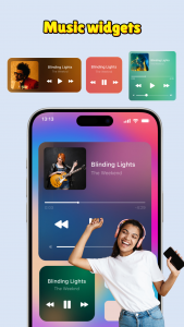 اسکرین شات برنامه Laka Widgets: Widgets, Themes 5