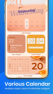 اسکرین شات برنامه Widgets OS16 - Laka Widgets 5