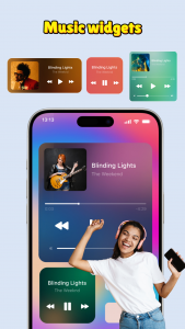 اسکرین شات برنامه Laka Widgets: Widget OS 18 5