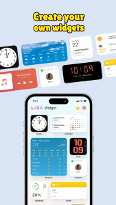اسکرین شات برنامه Laka Widgets: Widgets, Themes 3