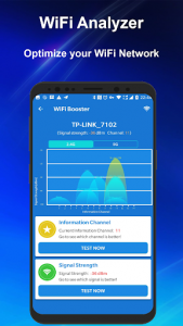 اسکرین شات برنامه WiFi Manager - WiFi Network Analyzer & Speed Test 4