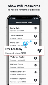 اسکرین شات برنامه WiFi Key Master: Show All WiFi Password 3