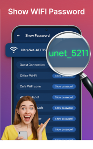 اسکرین شات 3 برنامه WiFi Analyzer & Launcher Tools