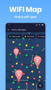 اسکرین شات برنامه آنالایزر WiFi: تست سرعت 2