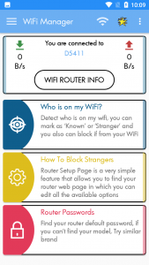 اسکرین شات برنامه SuperWifi WiFi Master 2