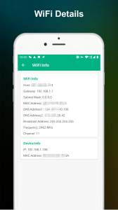 اسکرین شات 3 برنامه WiFi Signal Strength Meter