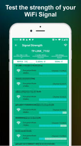 اسکرین شات 2 برنامه WiFi Signal Strength Meter