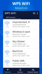 اسکرین شات 1 برنامه WiFi WPS Connect -WiFi Connect