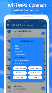 اسکرین شات برنامه WpsApp wifi master key - WPS 6